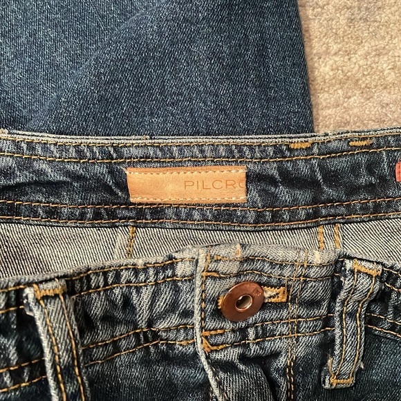 Super cute Anthropologie/Pilcro denim painter jeans - Picture 3 of 4